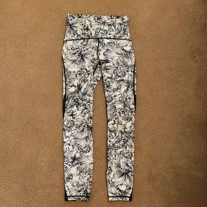 Lululemon low-rise leggings size 4. 7/8 length